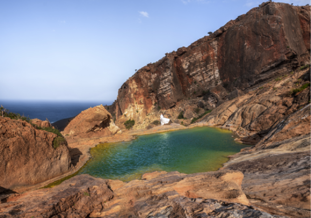 Kalysan Canyon natural pools
